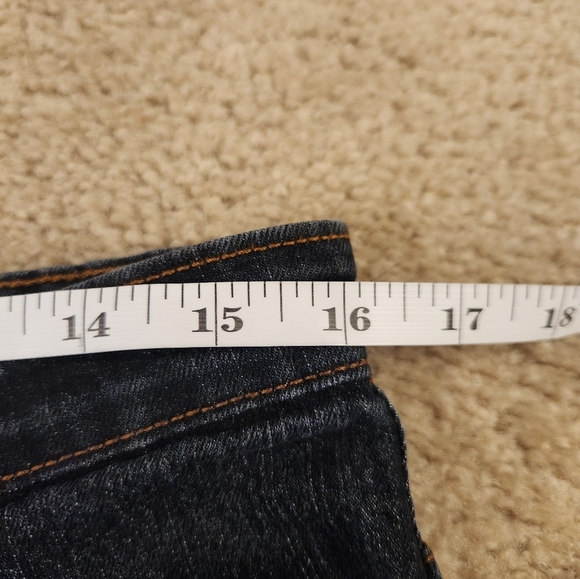 Bonafide Womens Blue Jeans Dark Wash Skinny Size 32" Waist #C59 - Picture 3 of 6